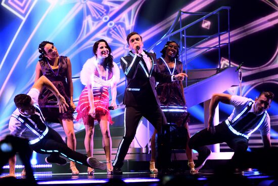 Final rehearsal for the Eurovision Song Contest 2015 in Vienna