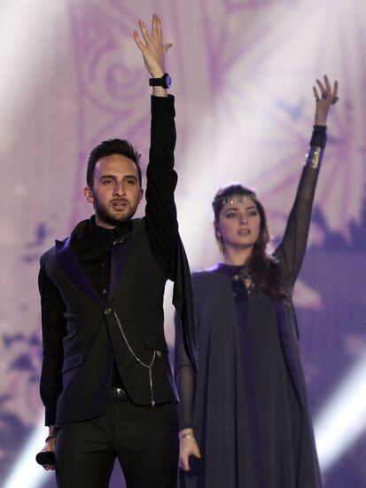 Final rehearsal for the Eurovision -2015 Song Context in Vienna