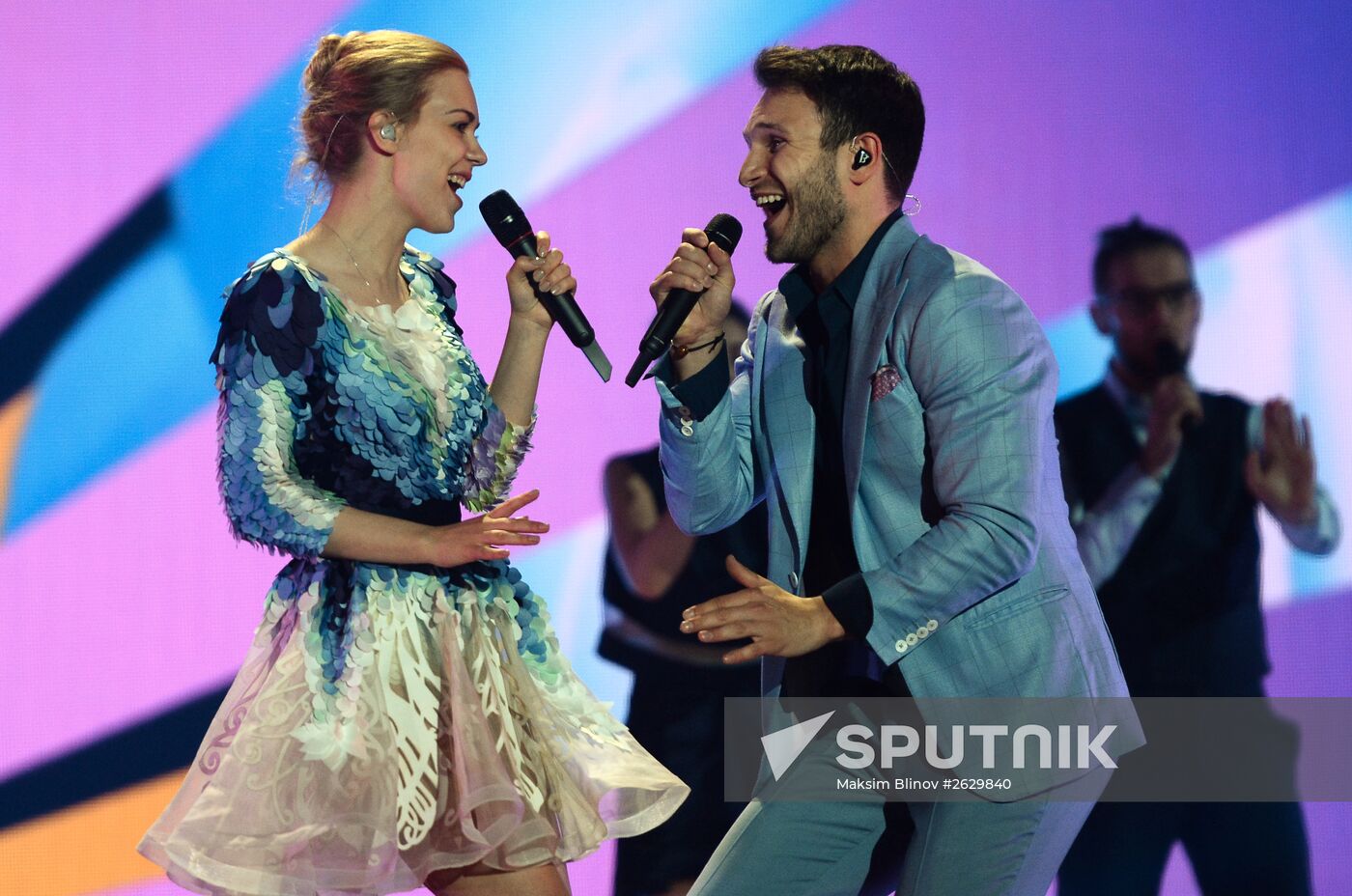 Final rehearsal for the Eurovision -2015 Song Context in Vienna