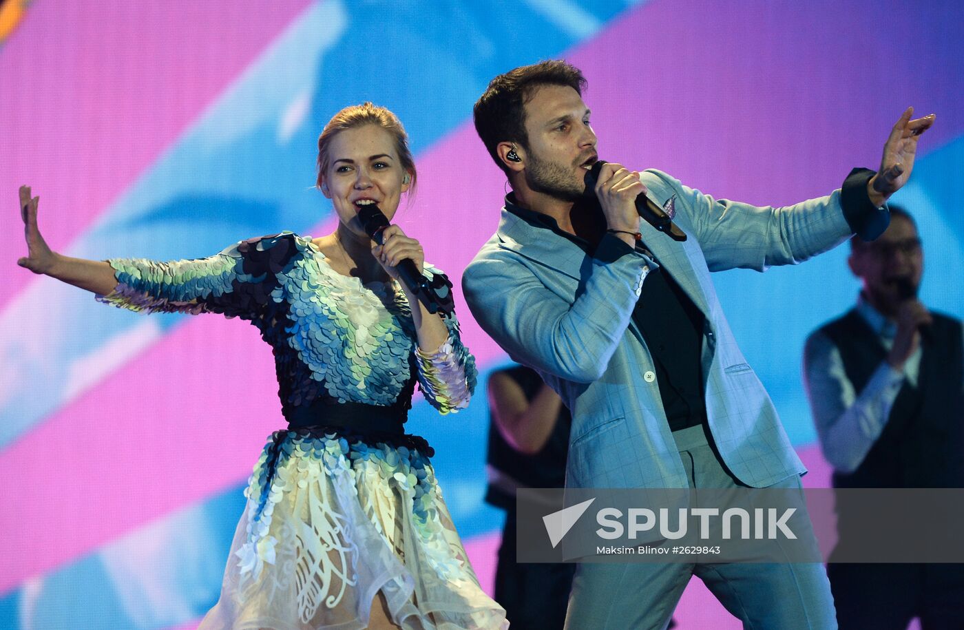 Final rehearsal for the Eurovision -2015 Song Context in Vienna