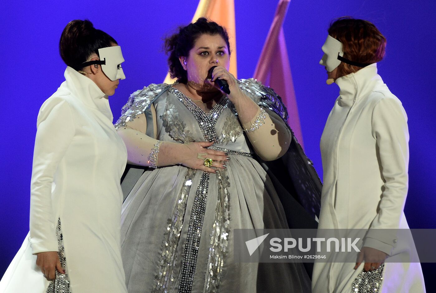 Final rehearsal for the Eurovision -2015 Song Context in Vienna