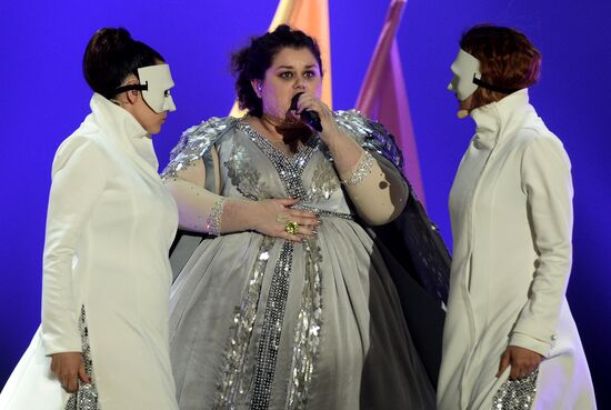 Final rehearsal for the Eurovision -2015 Song Context in Vienna