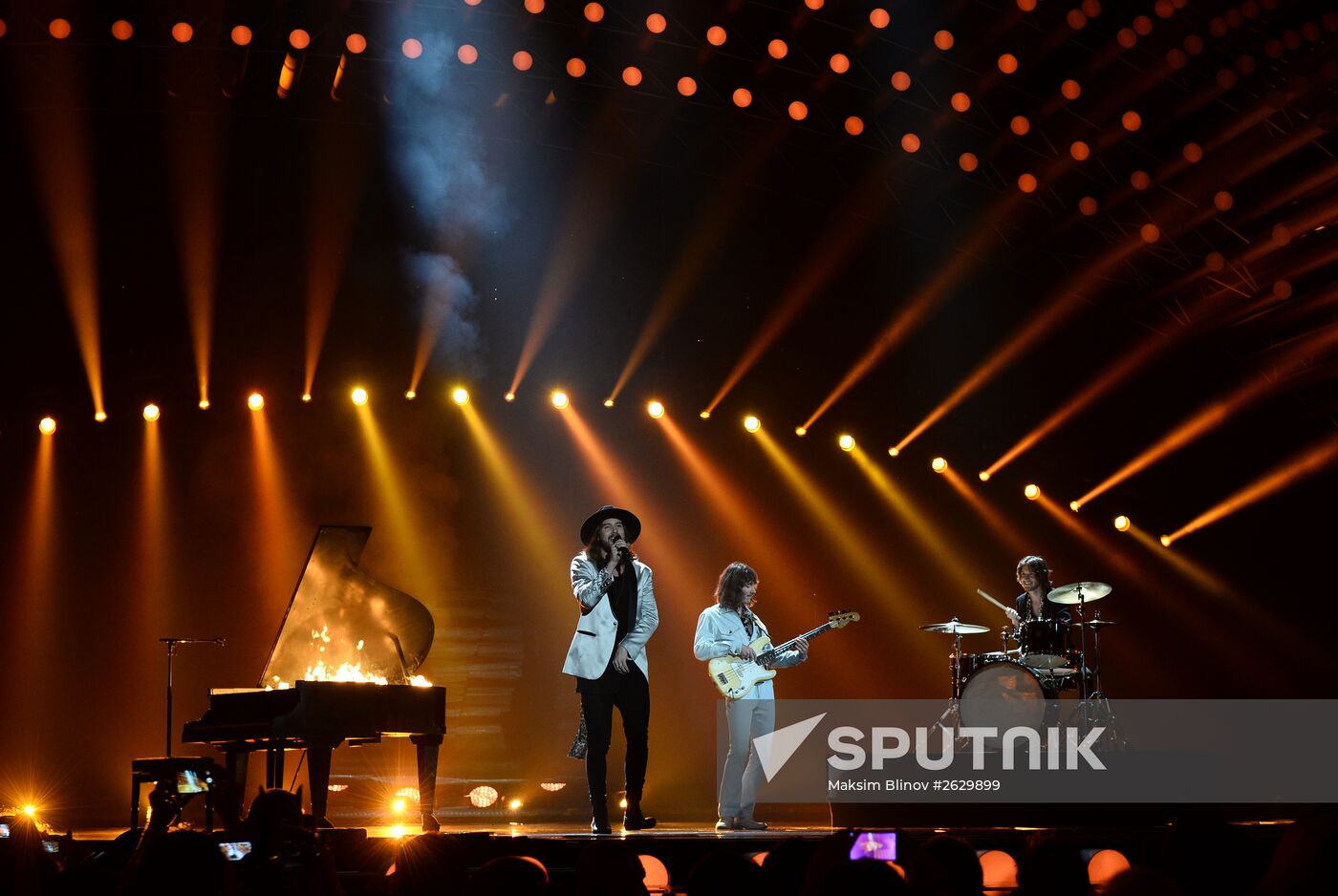 Final rehearsal for the Eurovision -2015 Song Context in Vienna