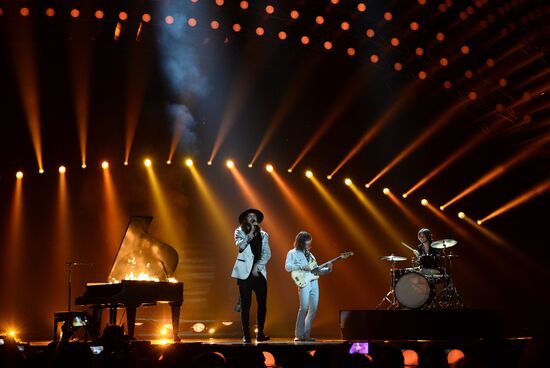 Final rehearsal for the Eurovision -2015 Song Context in Vienna