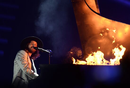 Final rehearsal for the Eurovision Song Contest 2015 in Vienna