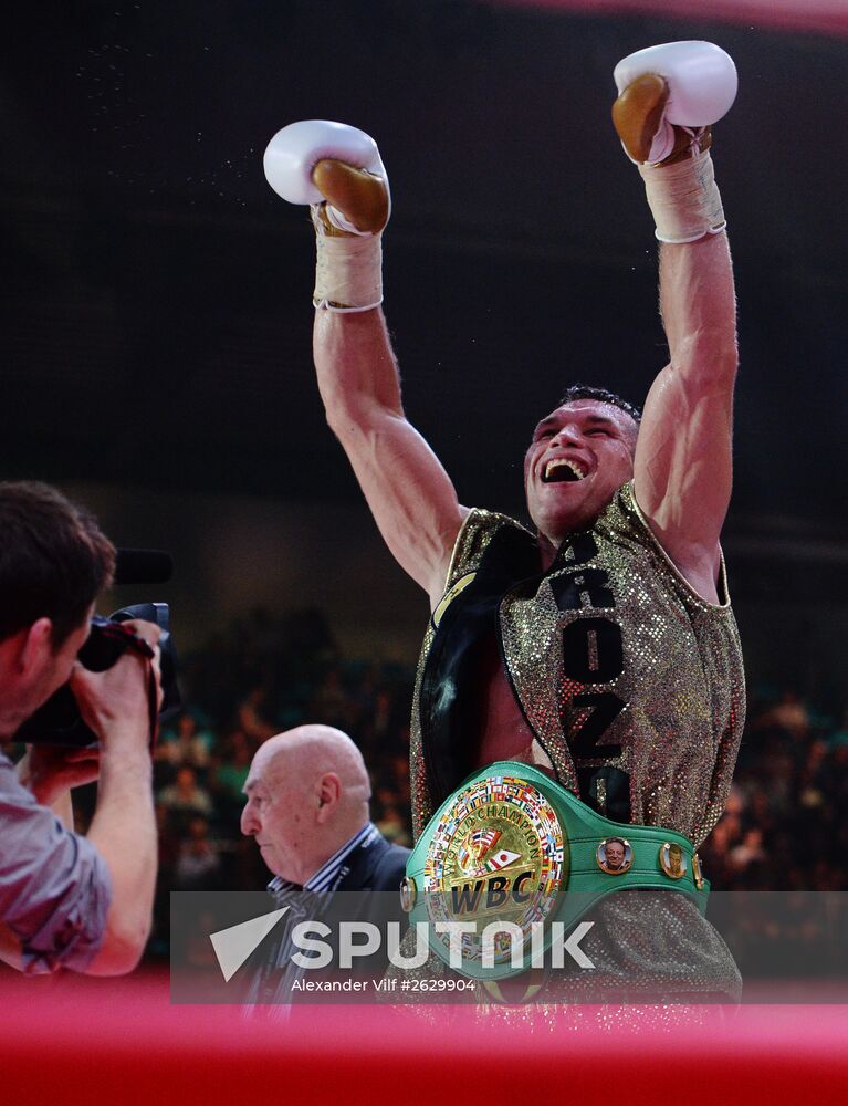 Boxing. Alexander Povetkin vs Mike Perez