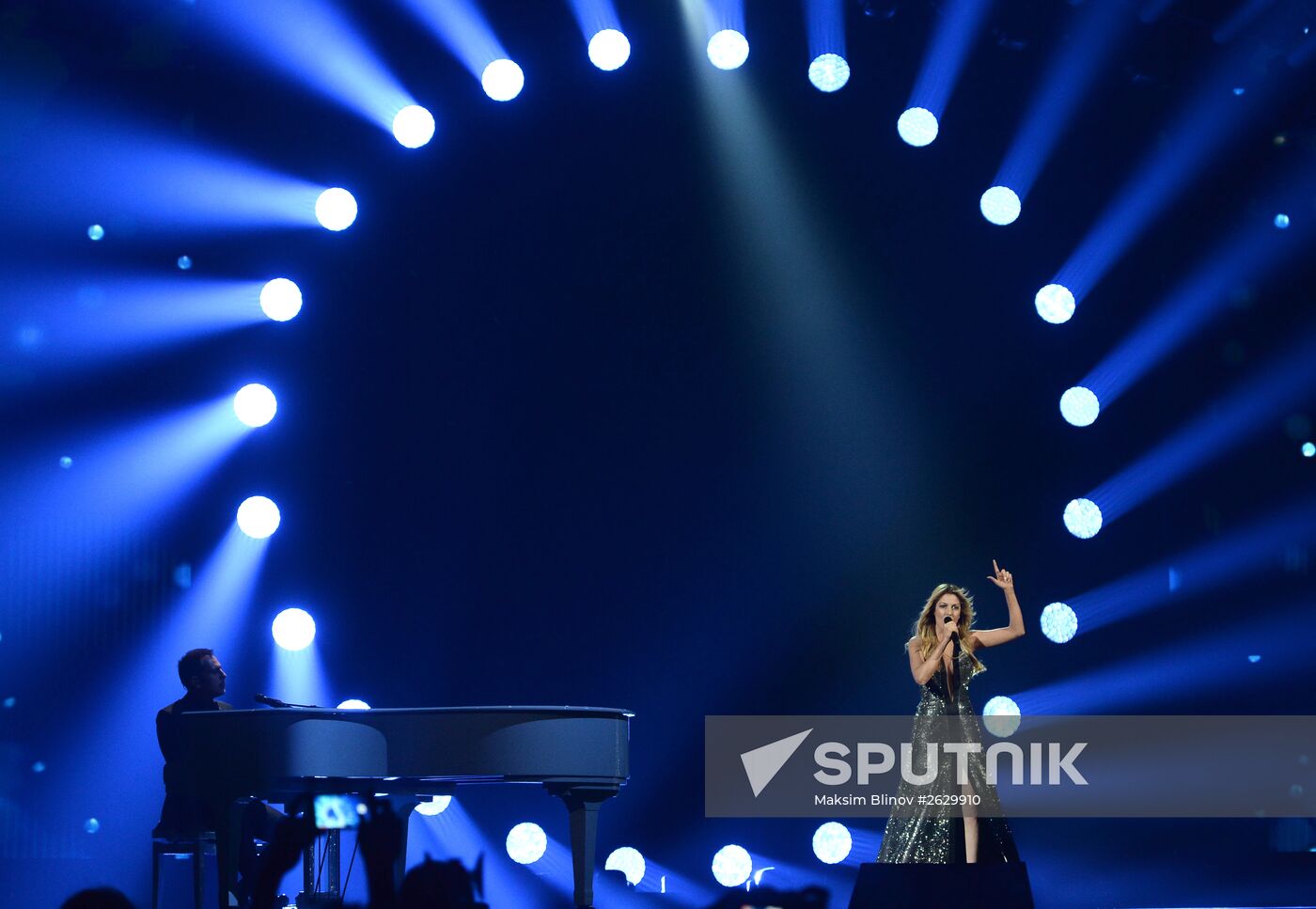 Final rehearsal for the Eurovision -2015 Song Context in Vienna