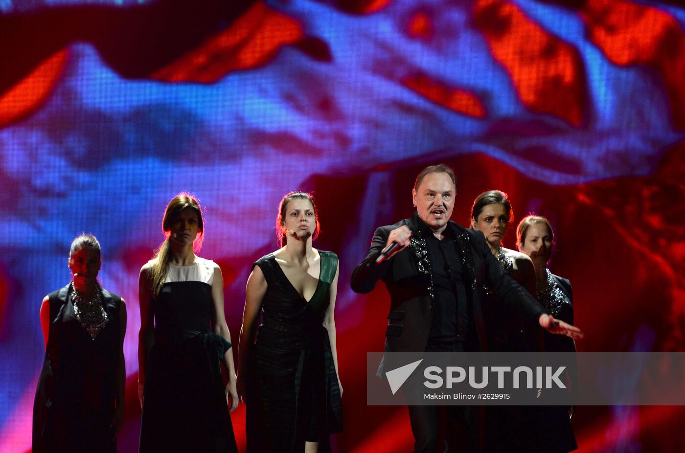 Final rehearsal for the Eurovision -2015 Song Context in Vienna