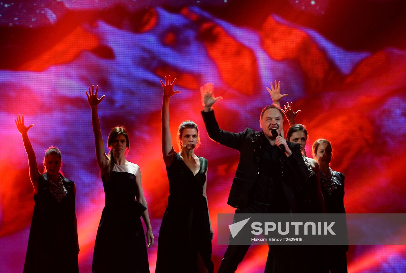 Final rehearsal for the Eurovision -2015 Song Context in Vienna