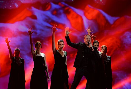 Final rehearsal for the Eurovision -2015 Song Context in Vienna