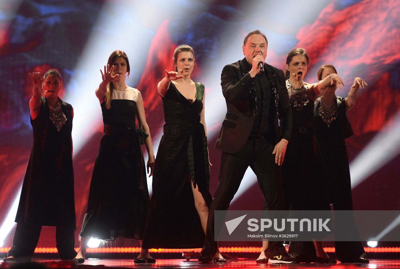 Final rehearsal for the Eurovision -2015 Song Context in Vienna