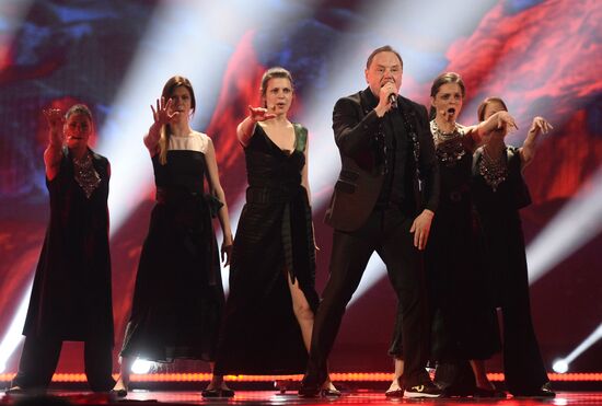 Final rehearsal for the Eurovision -2015 Song Context in Vienna