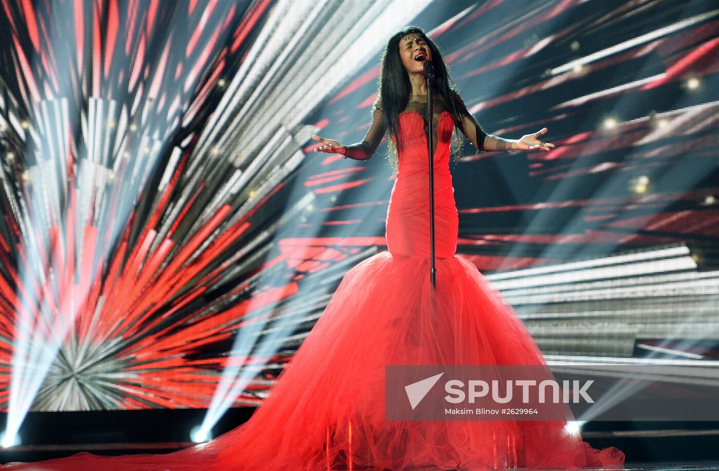 Final rehearsal for the Eurovision Song Contest 2015 in Vienna