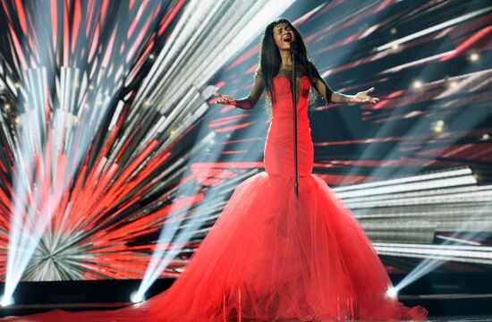 Final rehearsal for the Eurovision Song Contest 2015 in Vienna