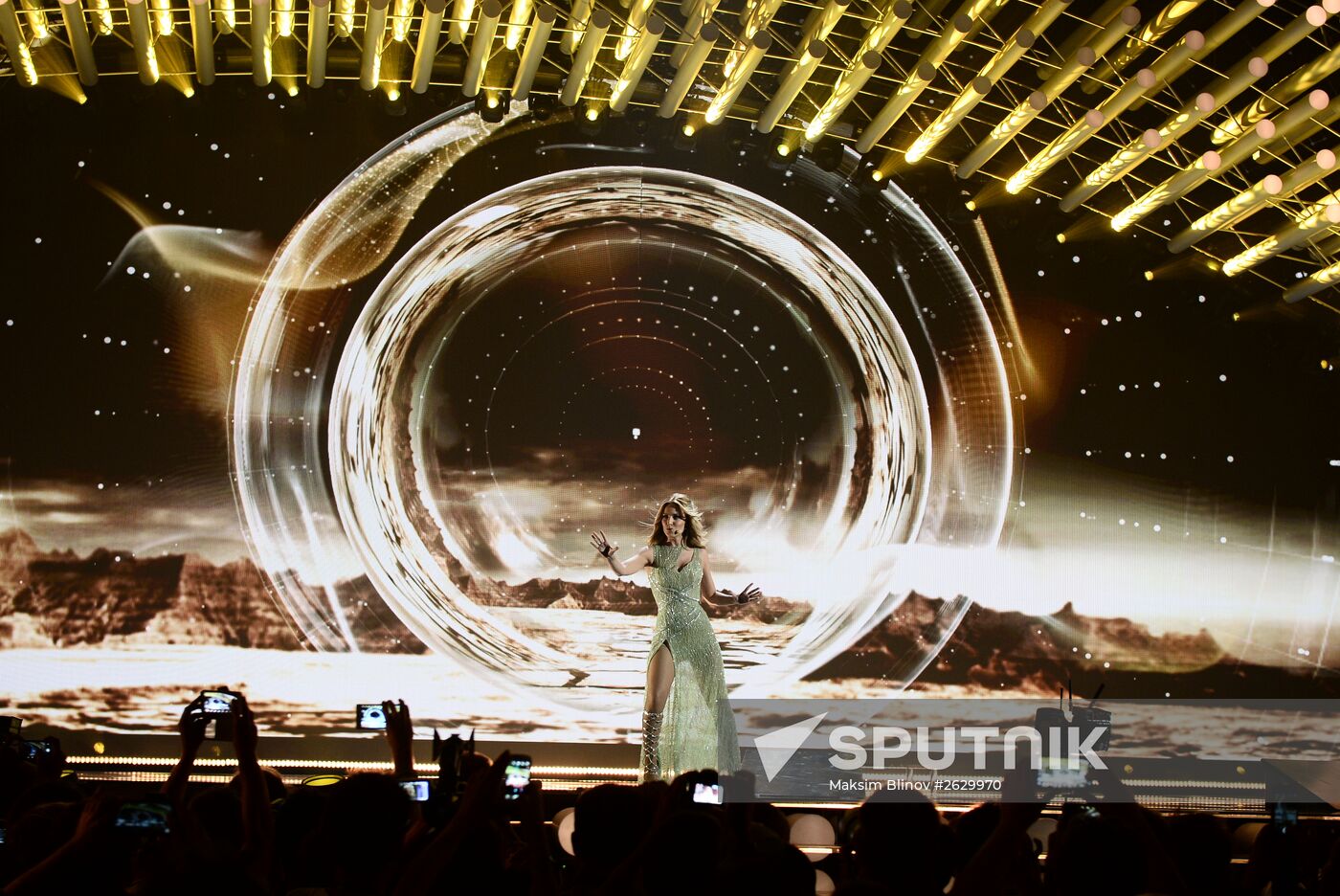 Final rehearsal for the Eurovision Song Contest 2015 in Vienna