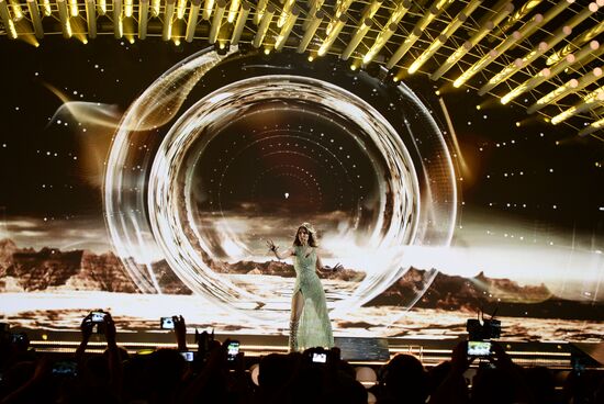 Final rehearsal for the Eurovision Song Contest 2015 in Vienna