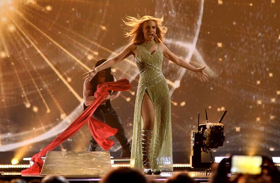 Final rehearsal for the Eurovision Song Contest 2015 in Vienna