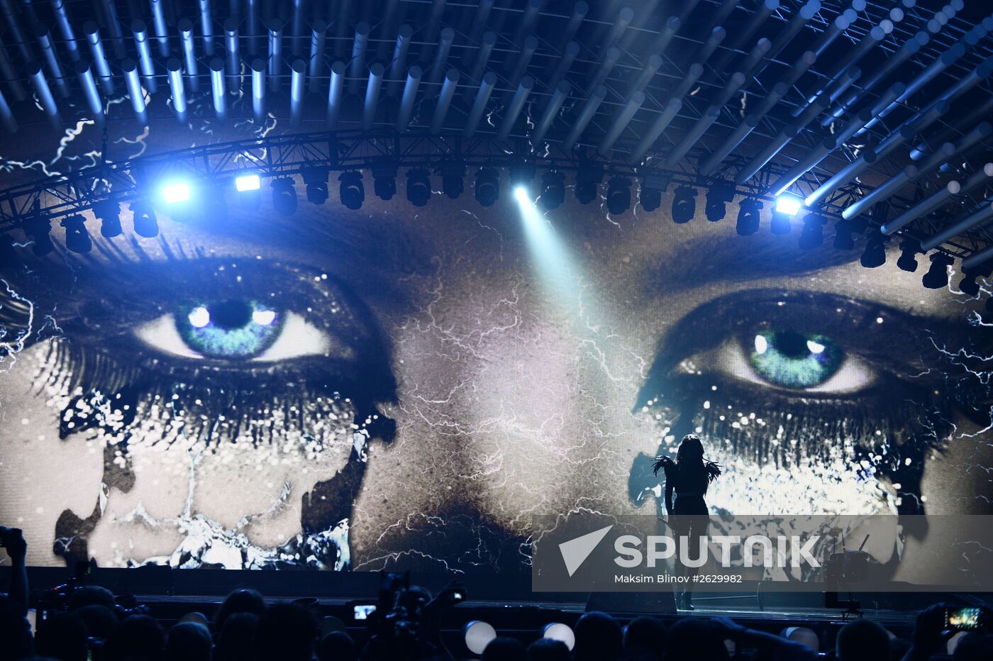 Final rehearsal for the Eurovision Song Contest 2015 in Vienna