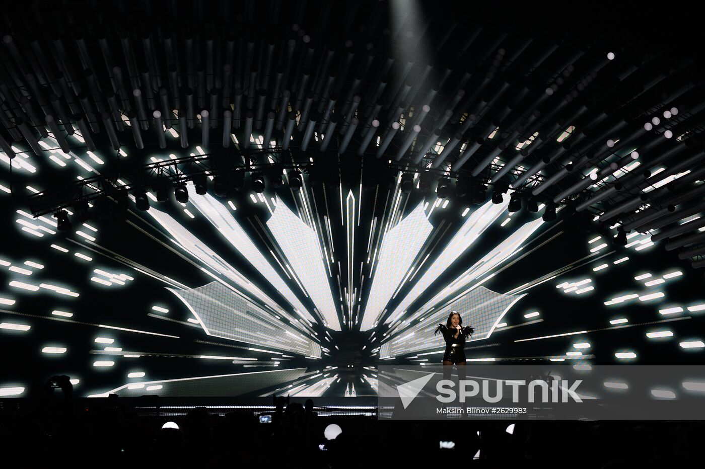 Final rehearsal for the Eurovision Song Contest 2015 in Vienna