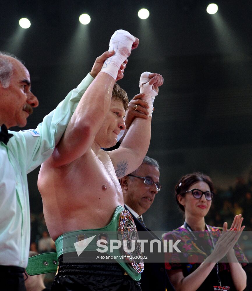 Boxing. Alexander Povetkin vs Mike Perez