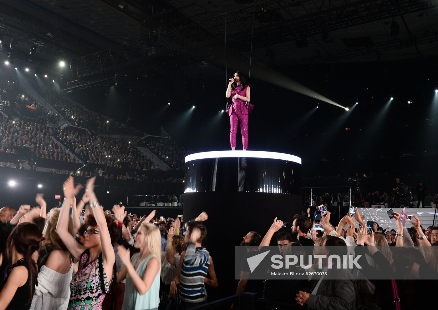 Final rehearsal for the Eurovision Song Contest 2015 in Vienna