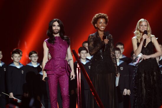 Final rehearsal for the Eurovision Song Contest 2015 in Vienna