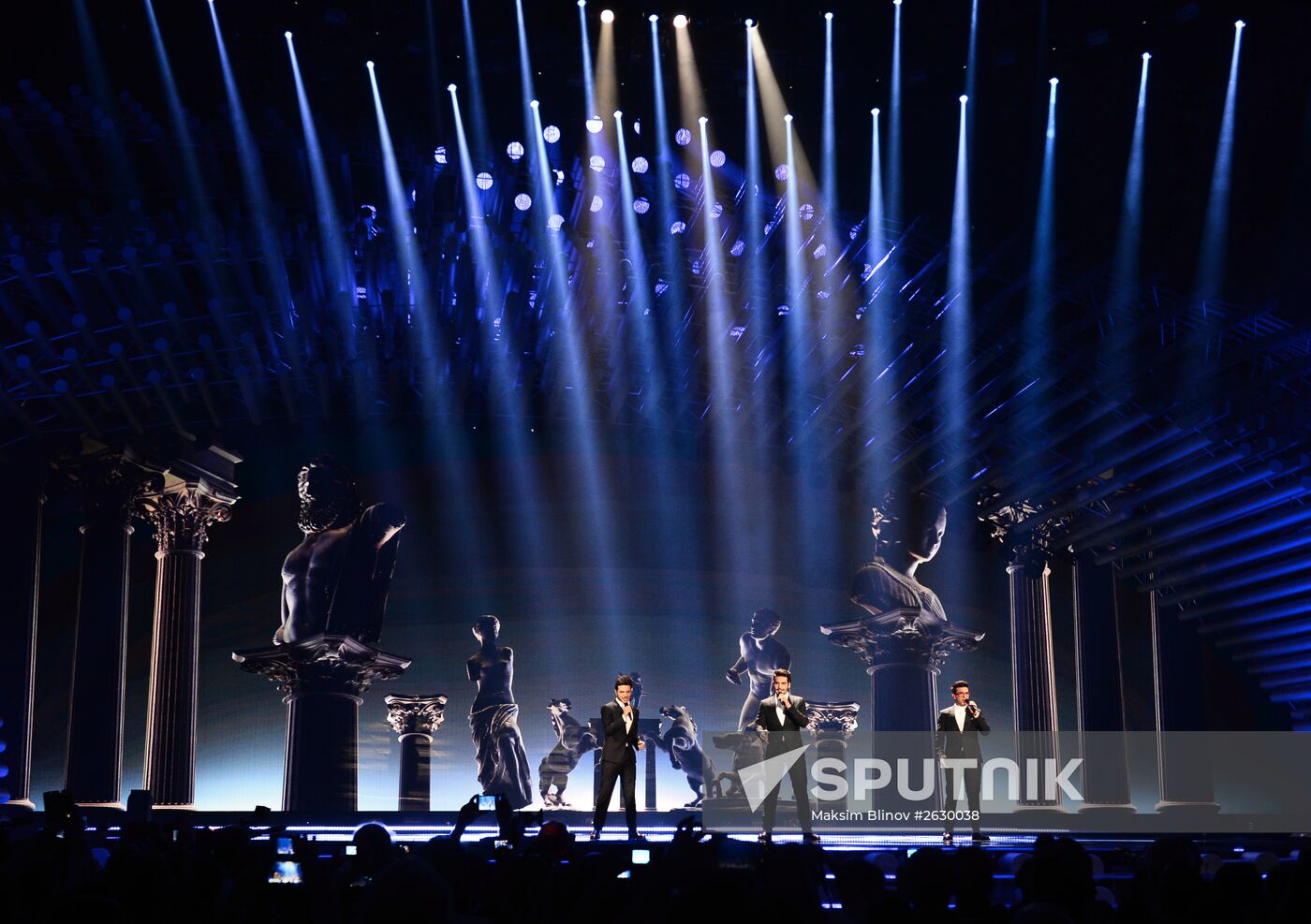 Final rehearsal for the Eurovision Song Contest 2015 in Vienna