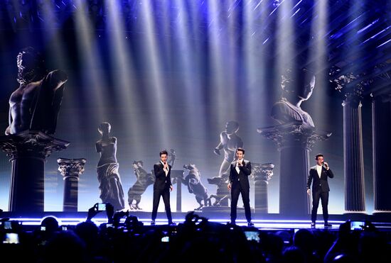 Final rehearsal for the Eurovision Song Contest 2015 in Vienna