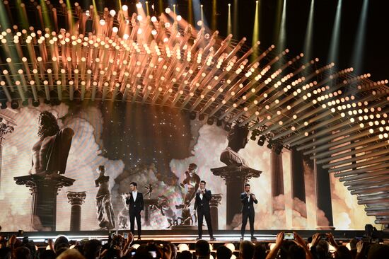 Final rehearsal for the Eurovision Song Contest 2015 in Vienna