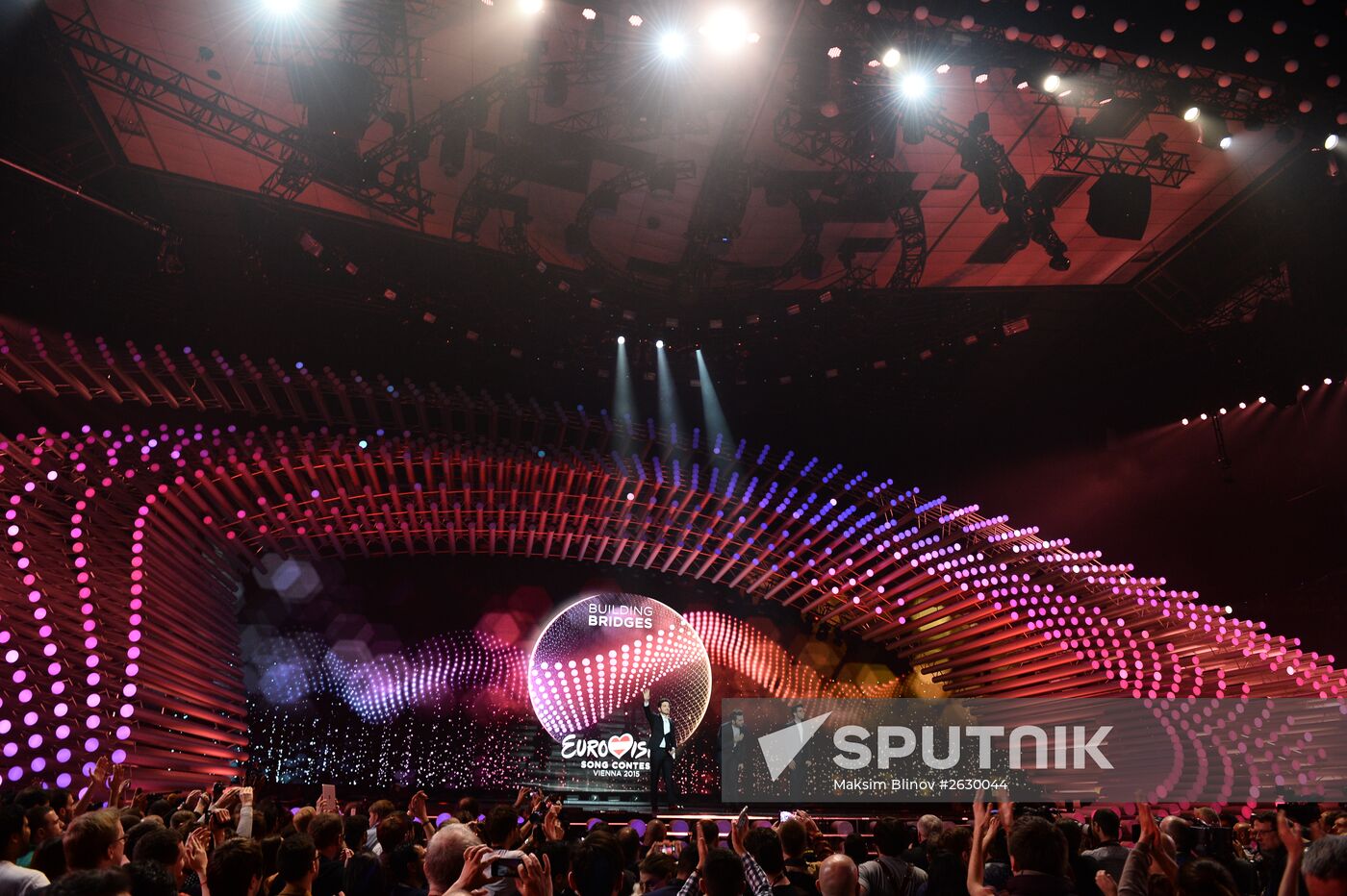 Final rehearsal for the Eurovision Song Contest 2015 in Vienna