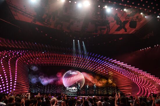 Final rehearsal for the Eurovision Song Contest 2015 in Vienna