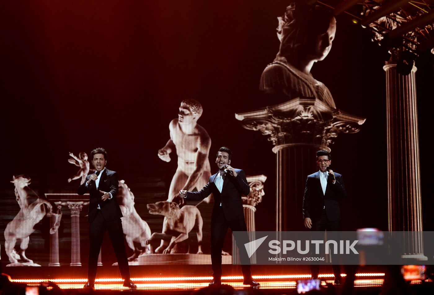 Final rehearsal for the Eurovision Song Contest 2015 in Vienna