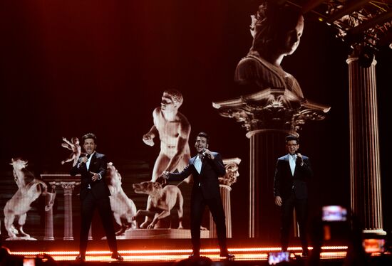 Final rehearsal for the Eurovision Song Contest 2015 in Vienna