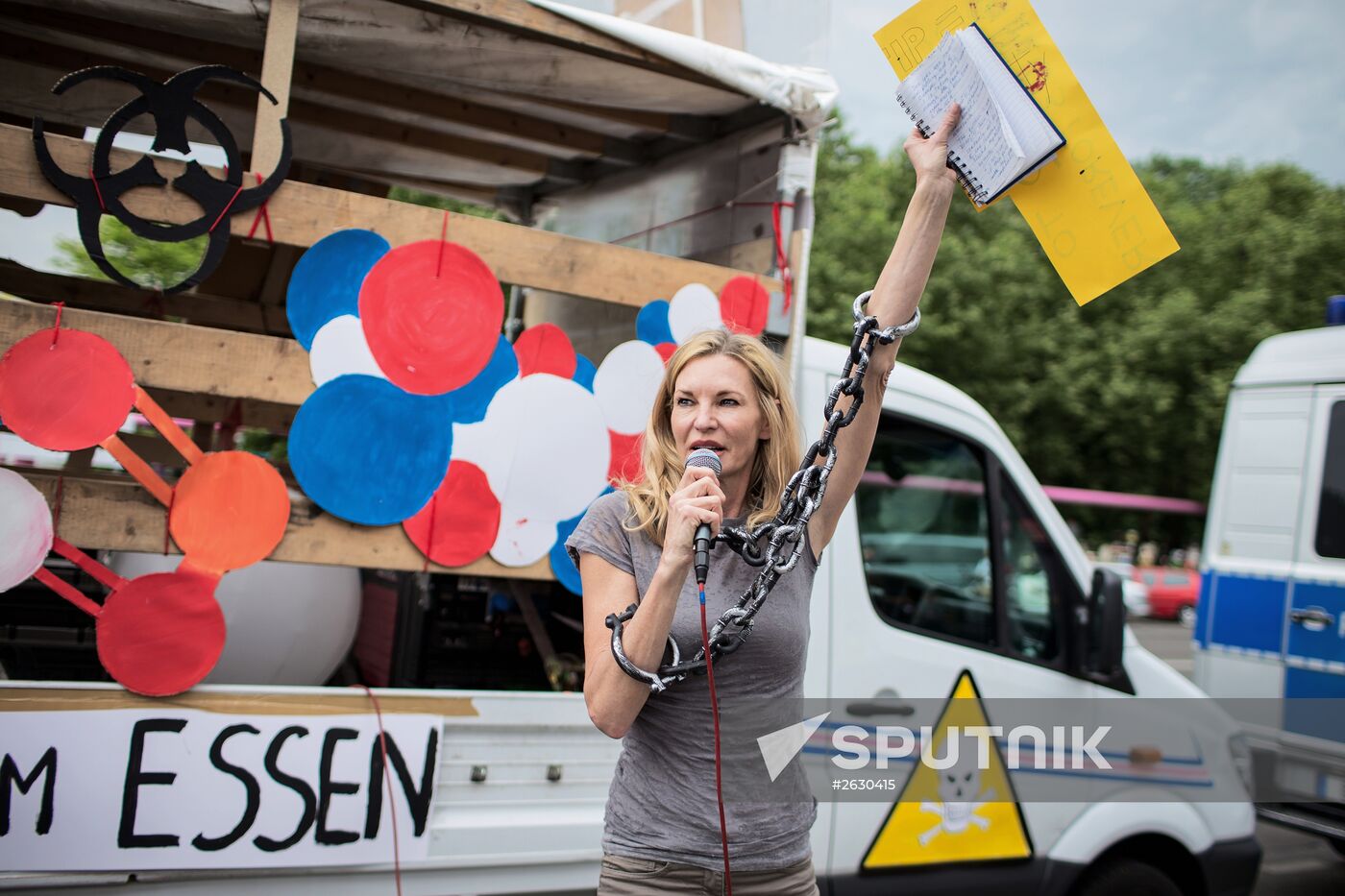 March Against Monsanto is held to protest against GMO food