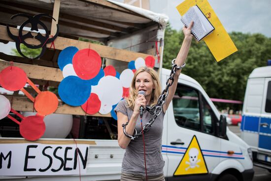 March Against Monsanto is held to protest against GMO food