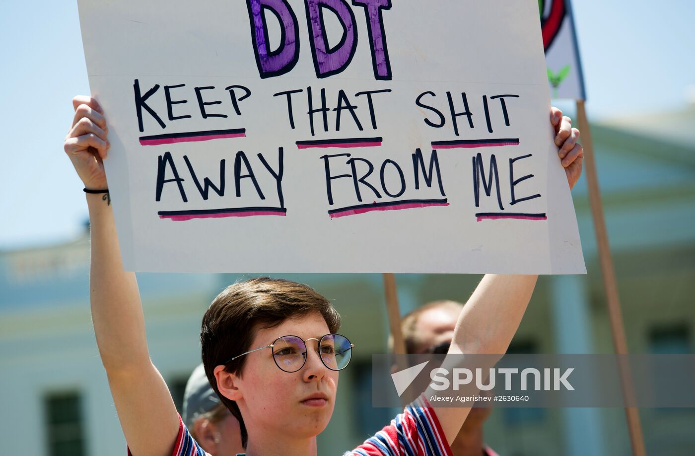 March Against Monsanto is held to protest against GMO food