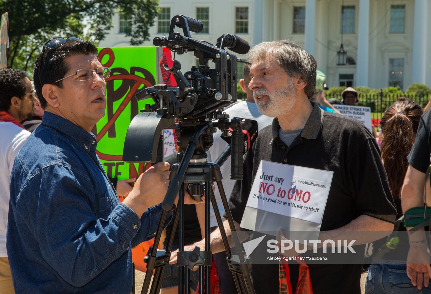 March Against Monsanto is held to protest against GMO food