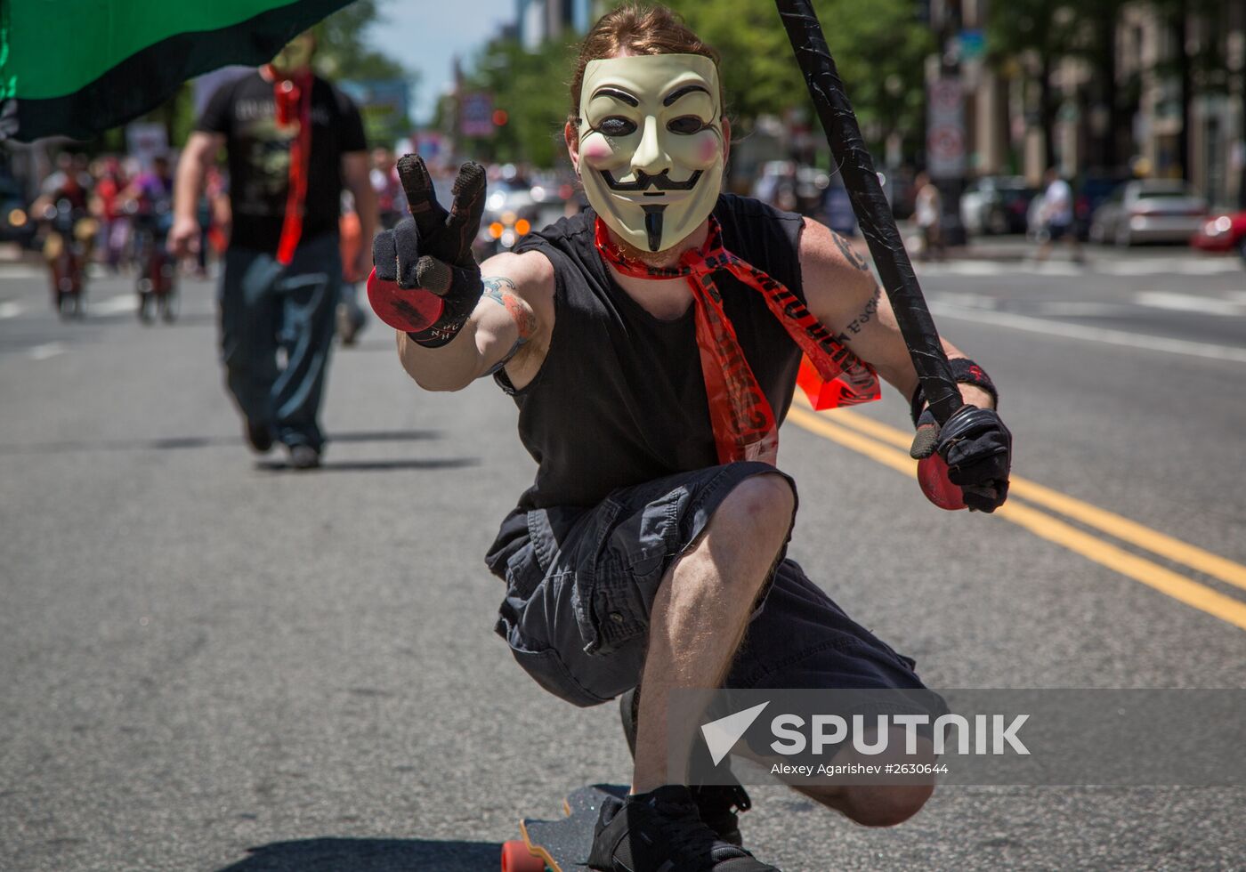 March Against Monsanto is held to protest against GMO food