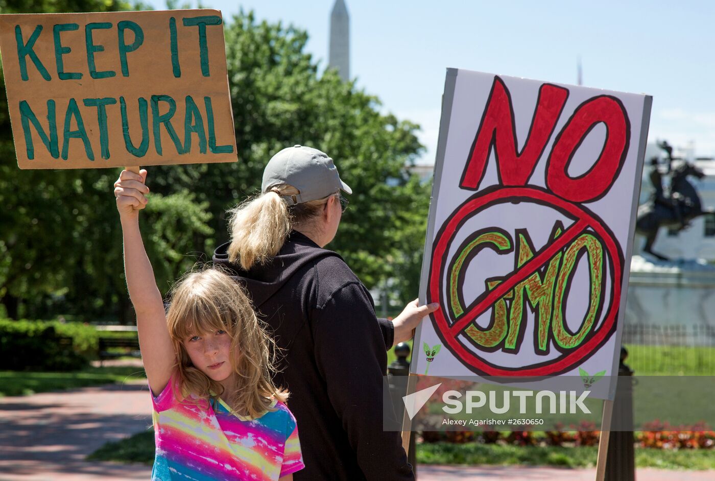 March Against Monsanto is held to protest against GMO food