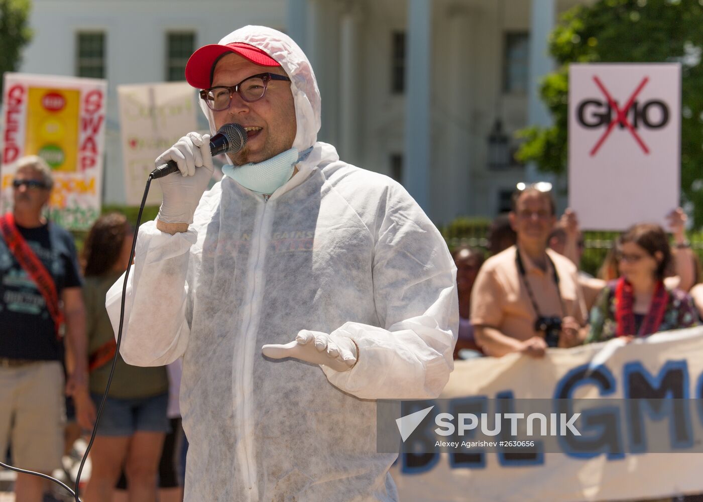 March Against Monsanto is held to protest against GMO food