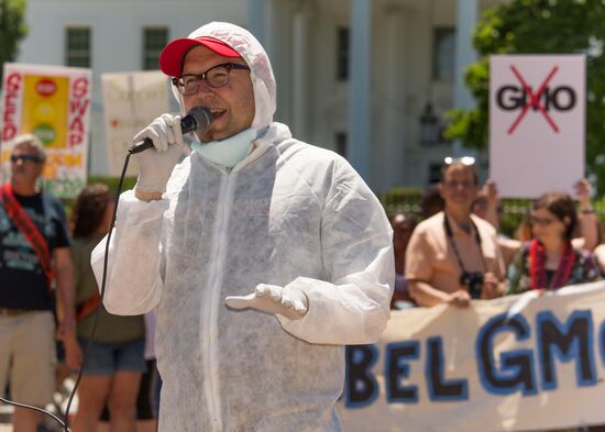 March Against Monsanto is held to protest against GMO food