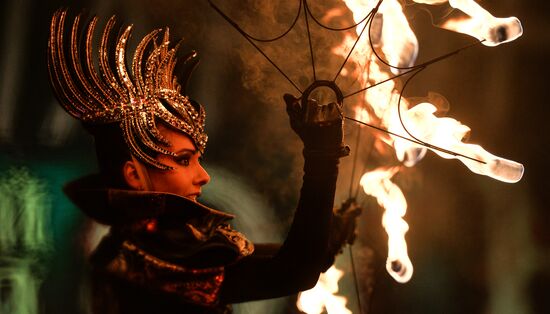 Fourth Festival of Street Theaters 'The Universal Carnival of Fire'