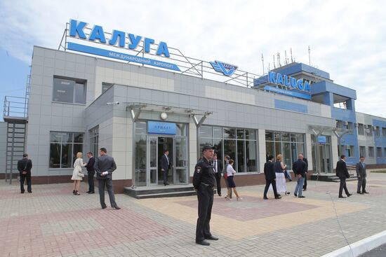 Commissioning ceremony for Kaluga International Airport