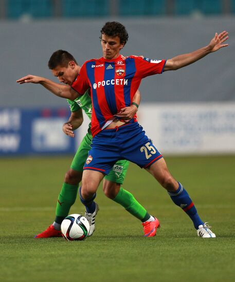 Russian Football Premier League. CSKA vs. Rubin