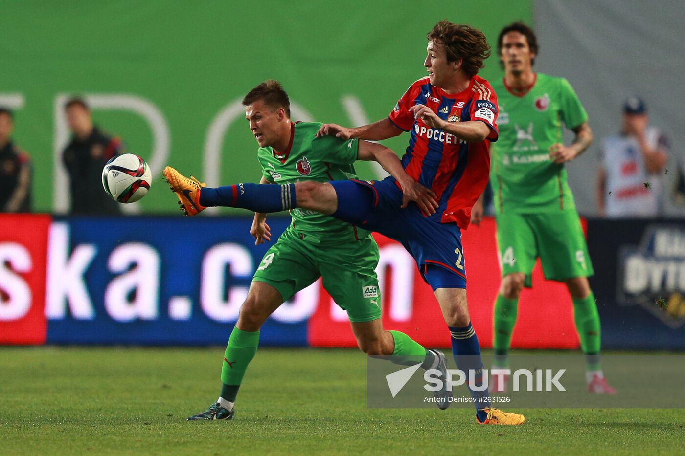 Russian Football Premier League. CSKA vs. Rubin