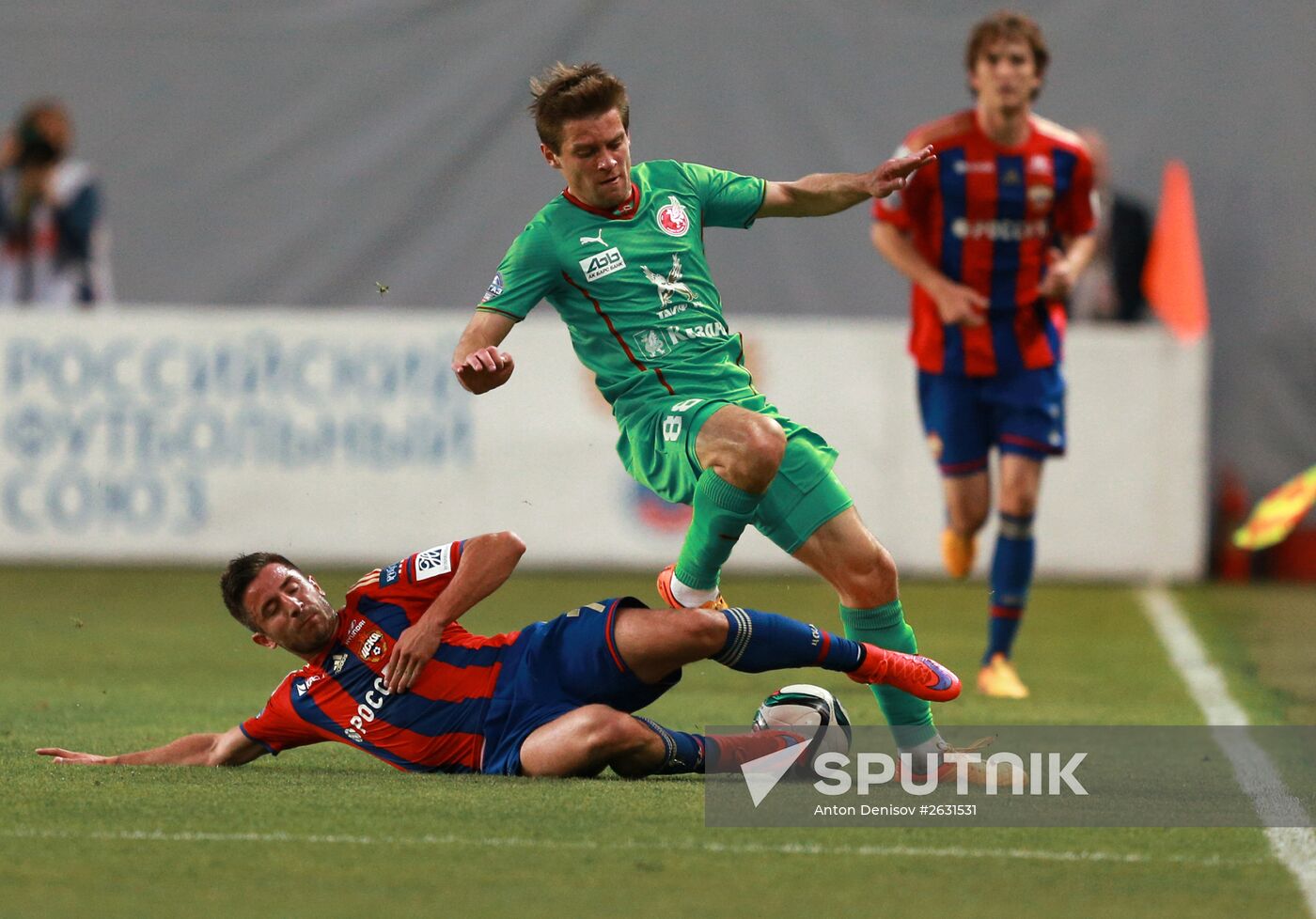 Russian Football Premier League. CSKA vs. Rubin