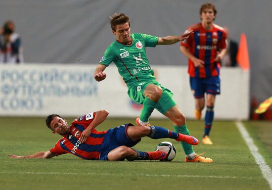 Russian Football Premier League. CSKA vs. Rubin