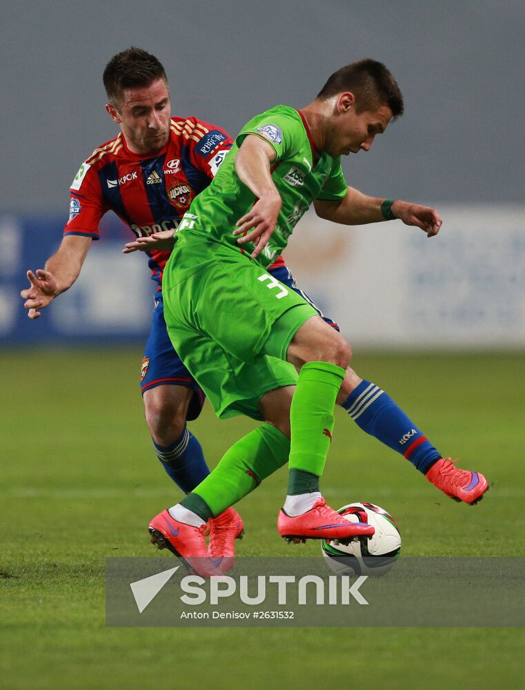 Russian Football Premier League. CSKA vs. Rubin