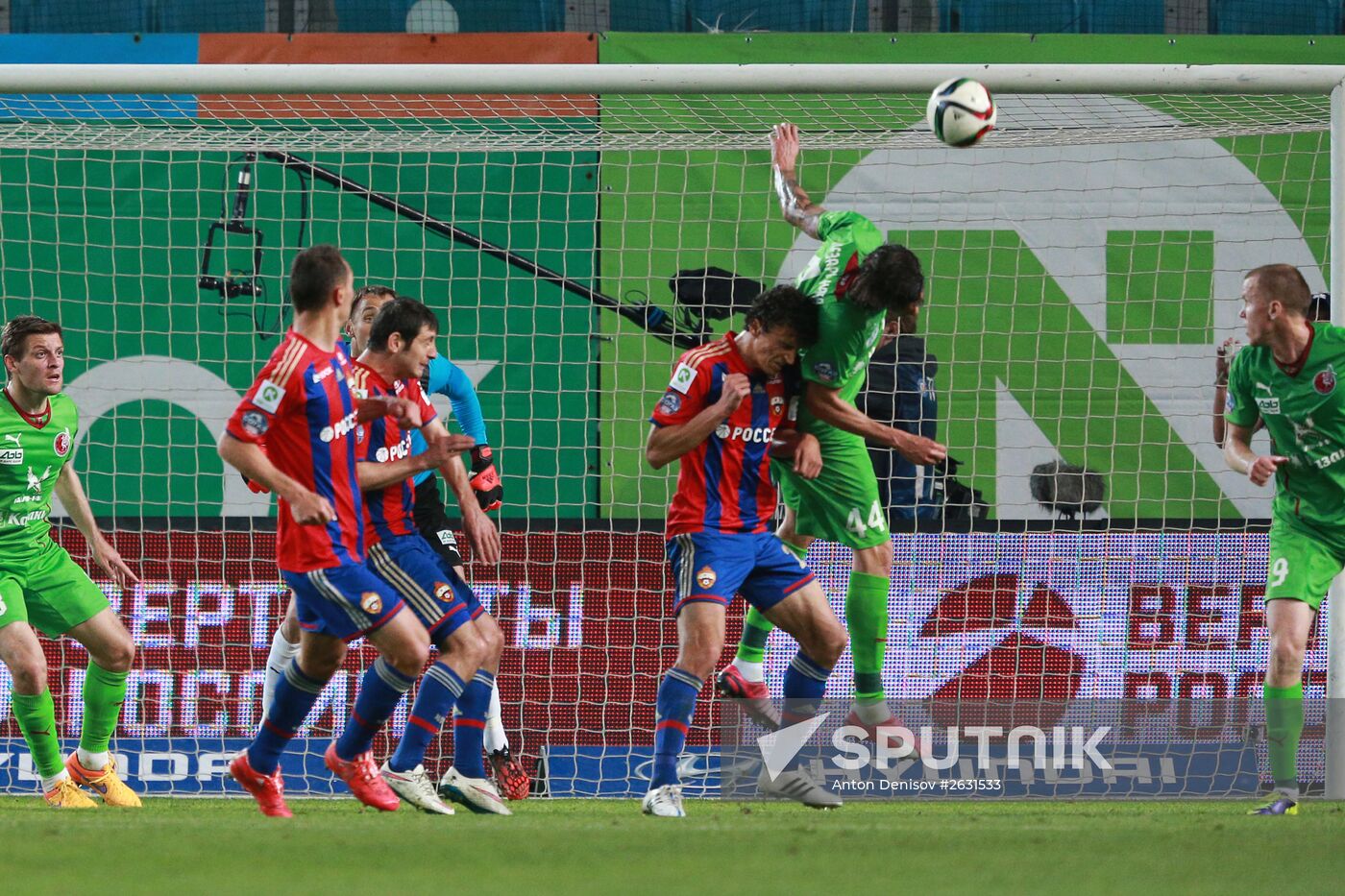 Russian Football Premier League. CSKA vs. Rubin
