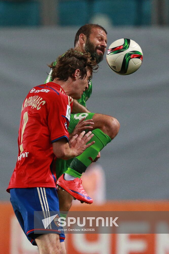 Russian Football Premier League. CSKA vs. Rubin